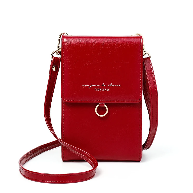 Роскошные милые женские сумки для сотового телефона маленькие через плечо