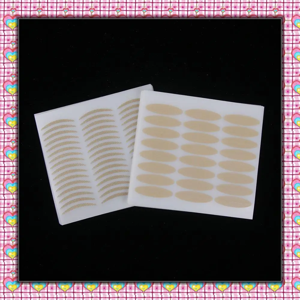 10 листов невидимая двойная лента для век прозрачная паста клей двойной прочности