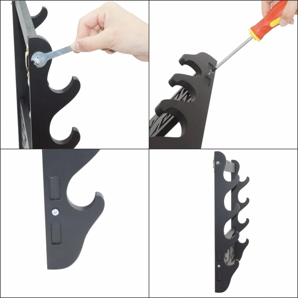 4-уровневая Подставка для меча настенное крепление держатель самурая