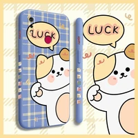 for realme 3 3i 3 pro 5 5s 5i 5 pro narzo 20pro case with nice luck animal pattern back cover cartoon casing