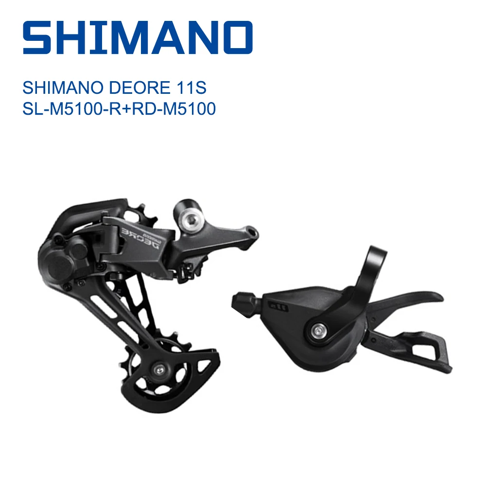 

SHIMANO 11 Speed Rear Derailleur DEORE M5100 11S SL-M5100-R RD-M5100 RD-M5120 RAPIDFIRE PLUS Right Shift Lever Clamp Band SHADOW