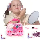 Косметика для детей, инструменты для макияжа, детский набор, коробка для макияжа, Детские Подарочные игрушки, безопасный макияж принцессы для девочек, день рождения