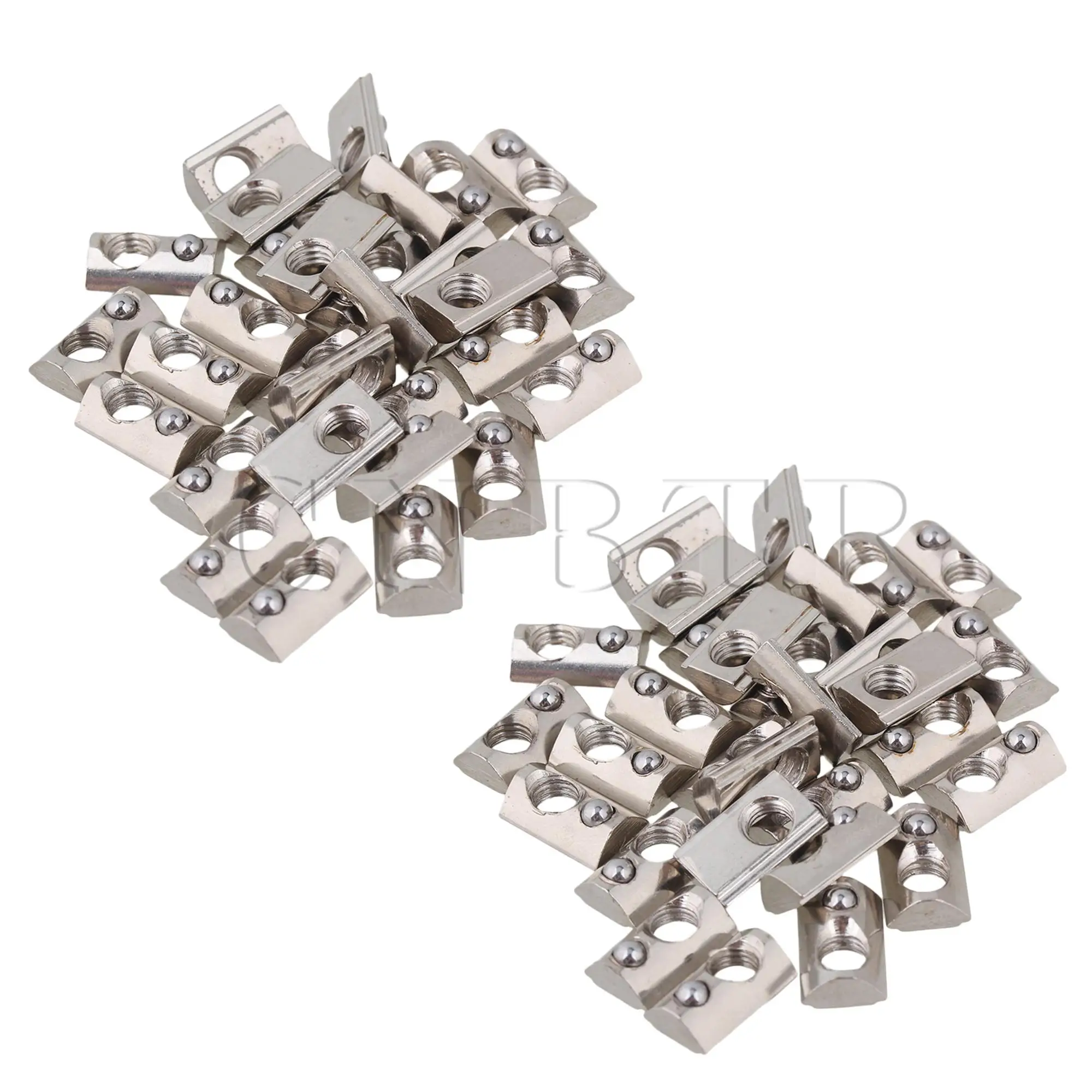 

CNBTR 60Pcs M5 T Slot Nut Hammer Head for European 20 Series Aluminum Profile