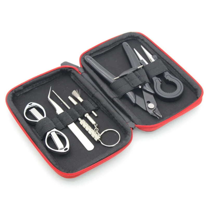 Горячая XD электронная сигарета Diy Набор инструментов катушки джиг Пинцет щипцы