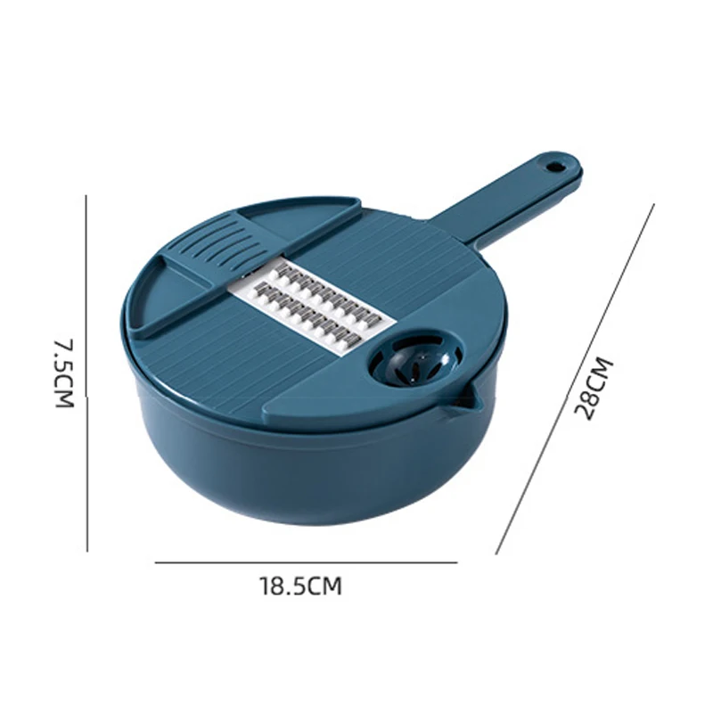 мультислайсер 9 в 1 2020 Veggie измельчитель круглой пшеничной соломы