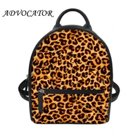 new waterproof women backpack leopard print printing japan style backpacks travel bag teenage girls schoolbag bolsos bolsa