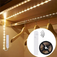 led night light strip light motion sensor waterproof detector wall lamp staircase closet cabinet aisle lighting bedroom decor