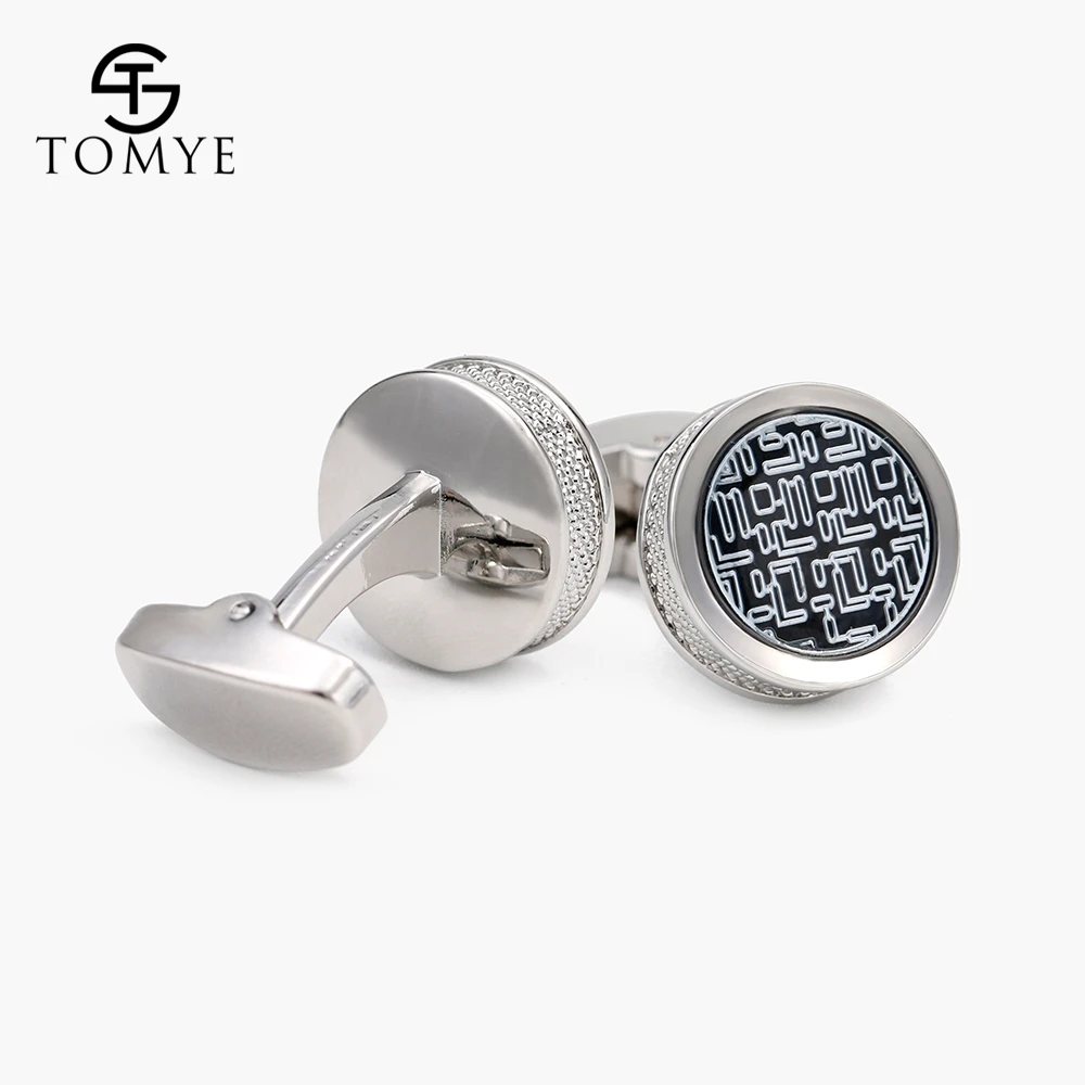 Запонки TOMYE в деловом стиле прямоугольные классические запонки с французским