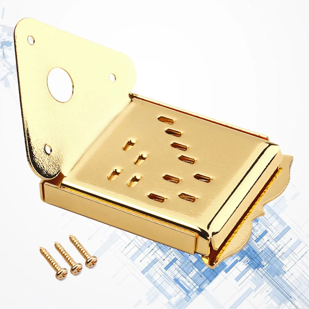 Металлический треугольный подгрифок мандолины с винтами гитарные части для