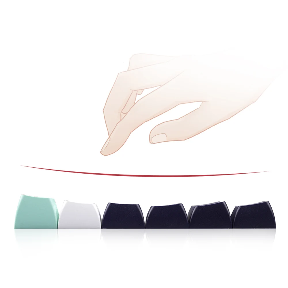 

Mustard Blue White Keycaps For Cherry Mx Gateron Kailh Box TTC Switch Mechanical Keyboard 64 87 96 104 108 OSA ABS ISO Key Caps