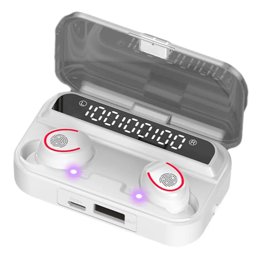 Новый Беспроводной наушники вкладыши TWS Bluetooth 5 0 8D Hi Fi стерео Водонепроницаемый