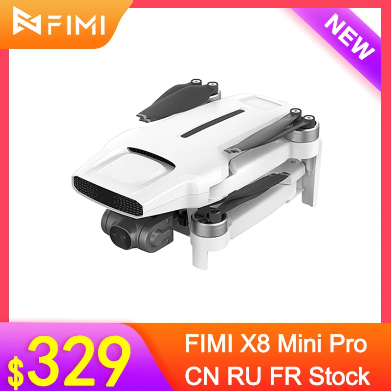 FIMI x8 Mini 250G-Class 4K HD Camera Drone 3-Axis Gimbal FPV 5G Wifi GPS Drone 30Mins 8KM Remote Control Mini Quadcopter VS X8SE