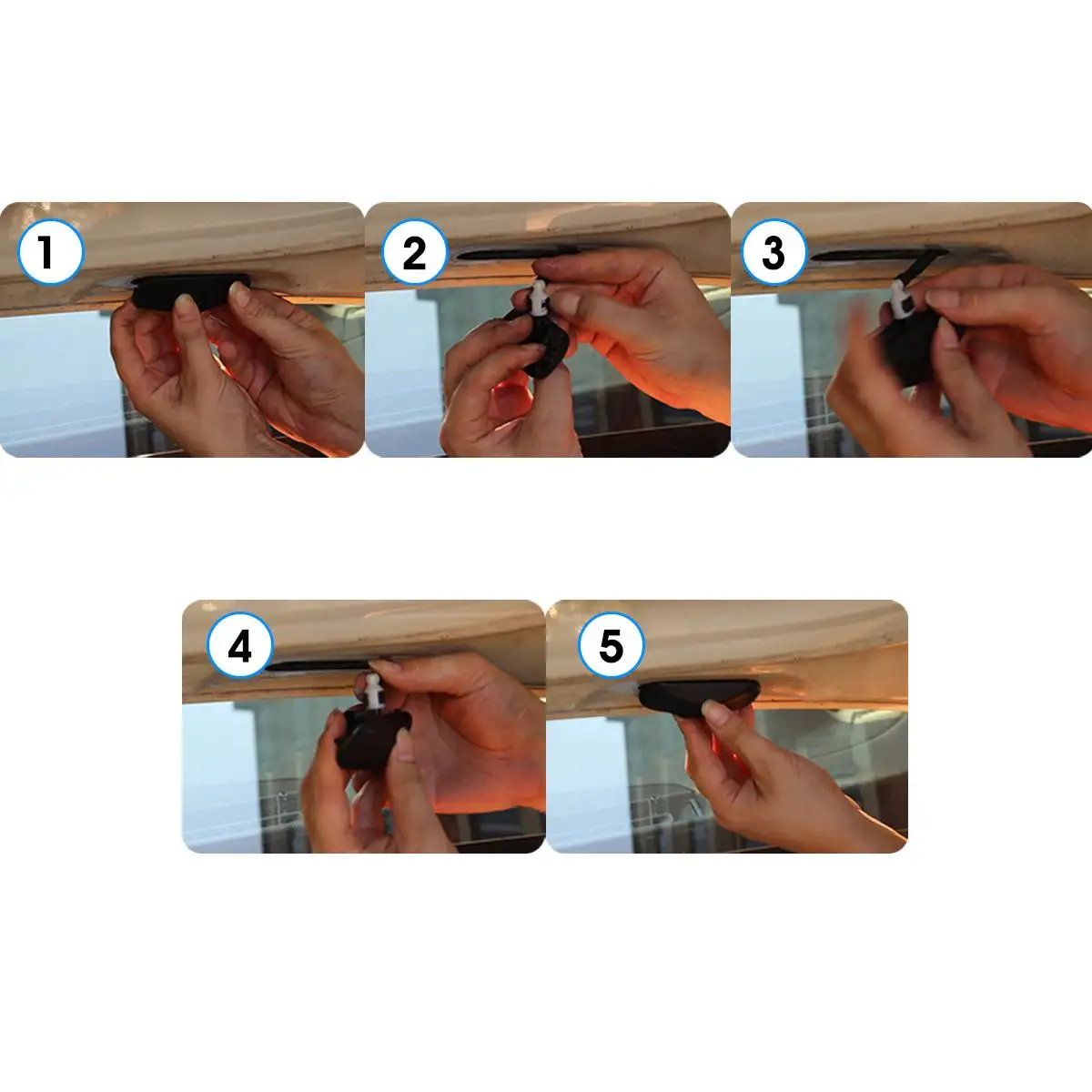 Омыватель лобового стекла автомобилей сопло с функцией подогрева струйный