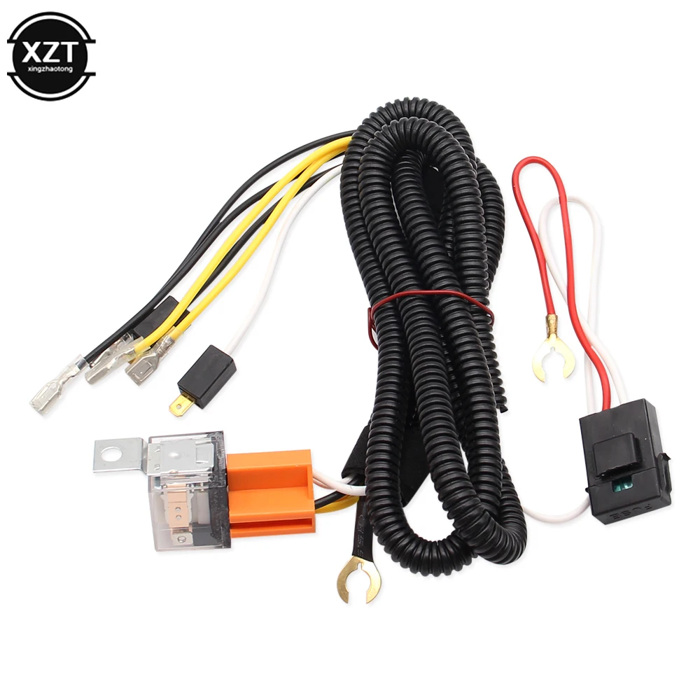 

12 В магнитный сигнал для крепления радиатора, звуковой сигнал для мотоцикла, звуковой сигнал для проволоки, комплект жгутов проводов, униве...