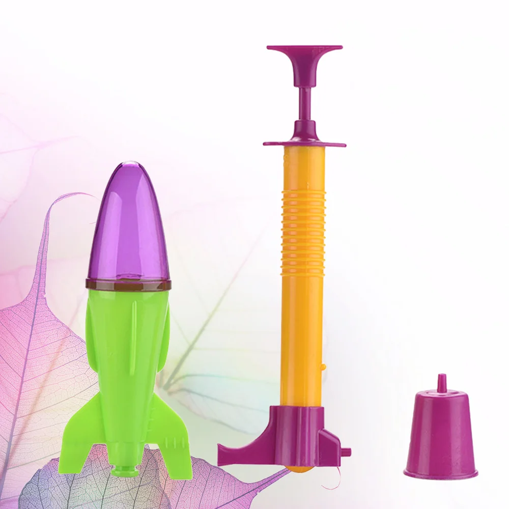 1 комплект ракетных пусковых установок ручной насос ракета шутер подарок на день