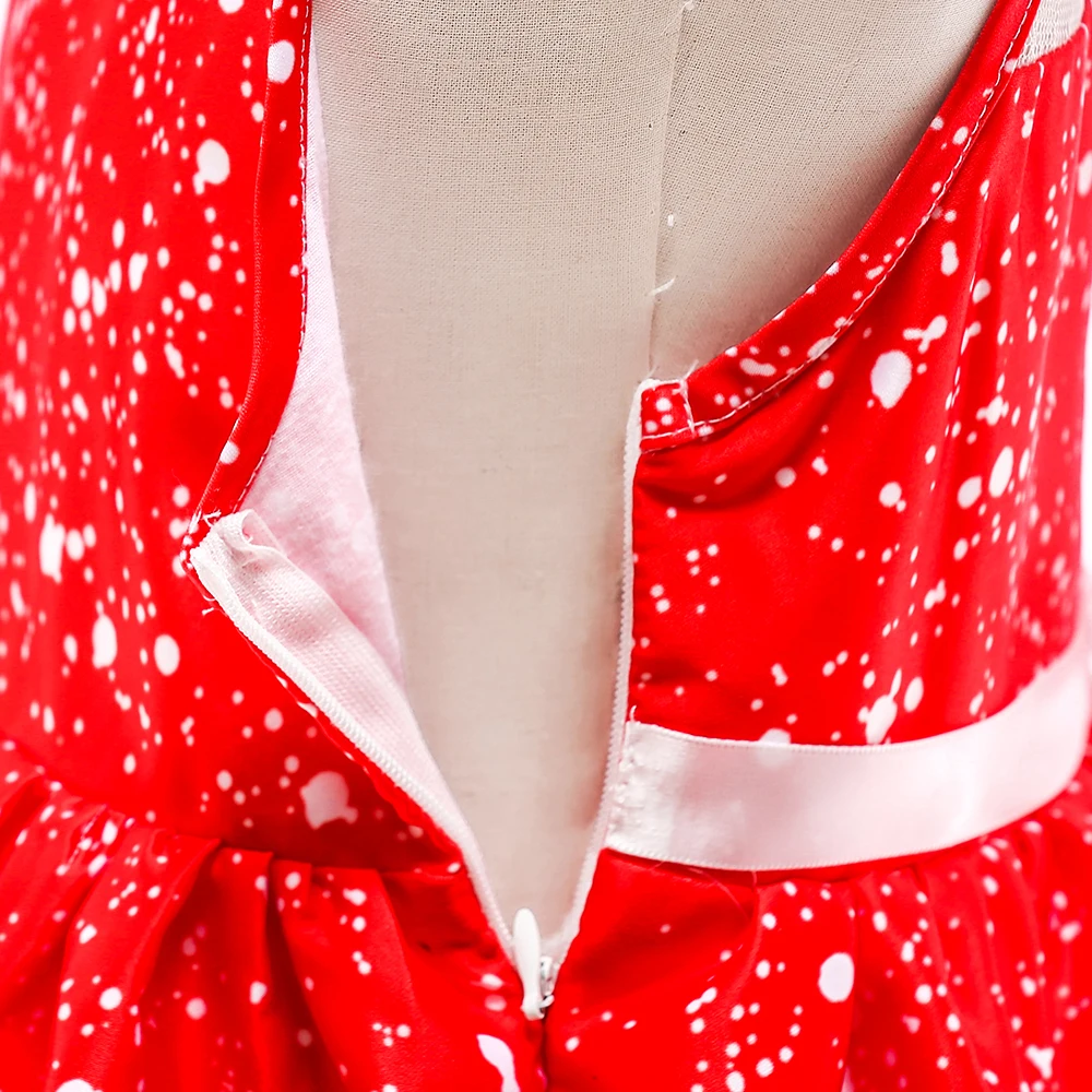 Вечерние платья для девочек платье принцессы Санта летняя одежда всей семьи