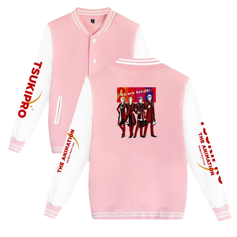 

2021 New TSUKIPRO 2 2D Print Baseball Sweatshirt Casual Men Women Clothes