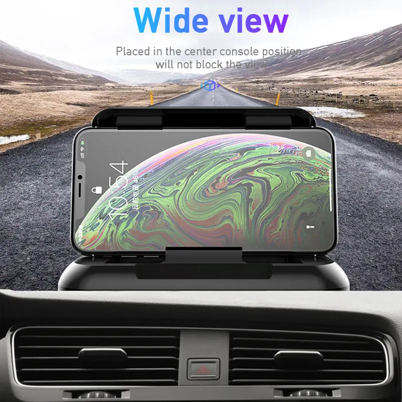 car phone holder universal dashboard mount car phone holder anti slip silicone suction pad adjustable smartphone holder free global shipping