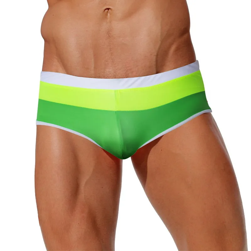Плавательные мужские трусы троса сексуальные плавки для геев купальники бикини
