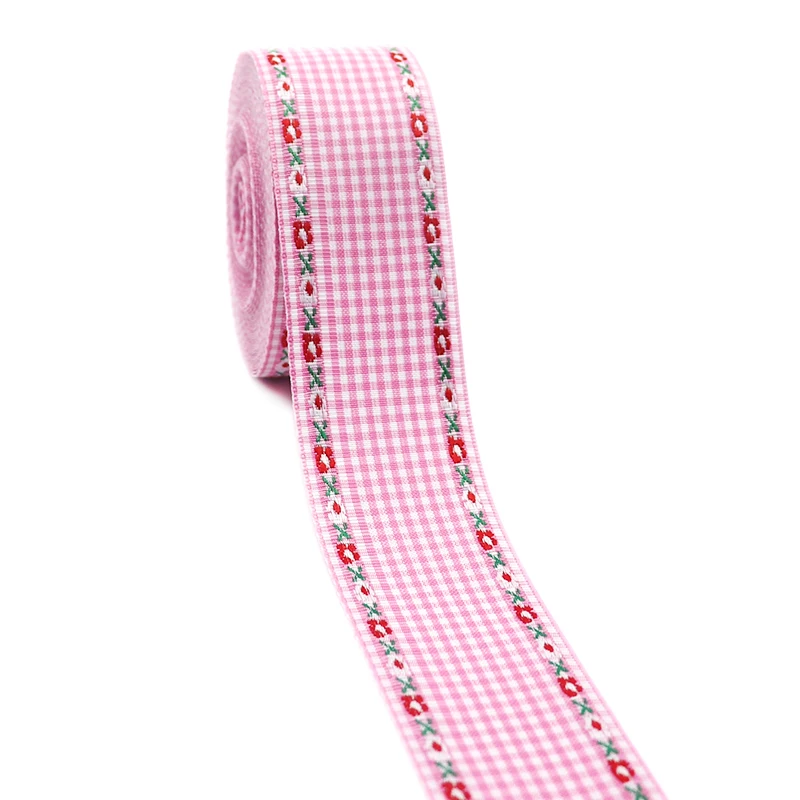 10 ярдов/кружево в рулоне жаккардовая вышивка блестящая лента упаковка сделай сам