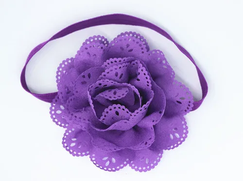 Аксессуары для волос младенцев одежда повязка новорожденных с цветочным