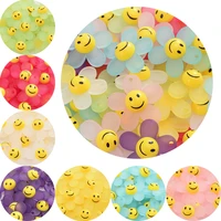 10pcslot cute flower shape acrylic beads loose spacer beads for jewelry making diy bracelet necklace pendant accessories