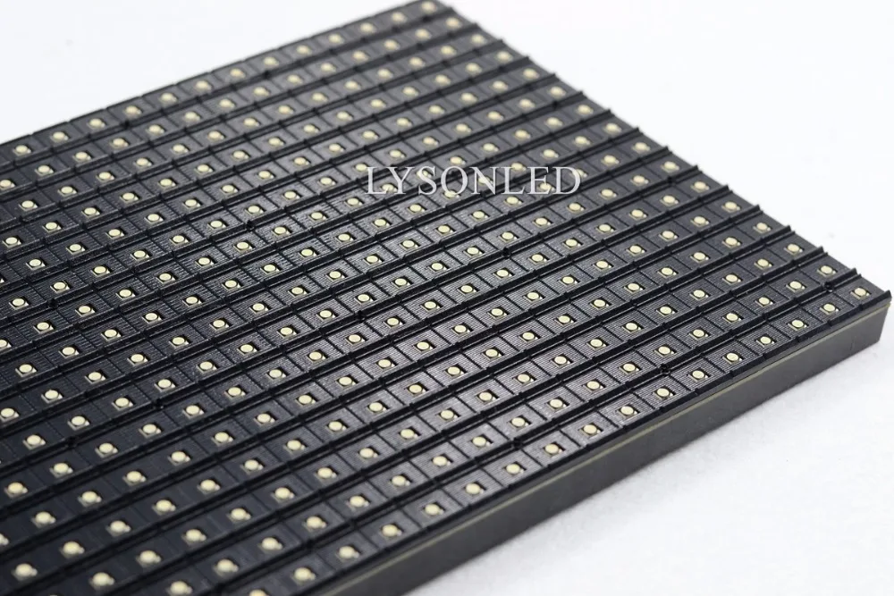 Полноцветный светодиодный дисплей P10 для помещений модульный 320x160 мм модуль