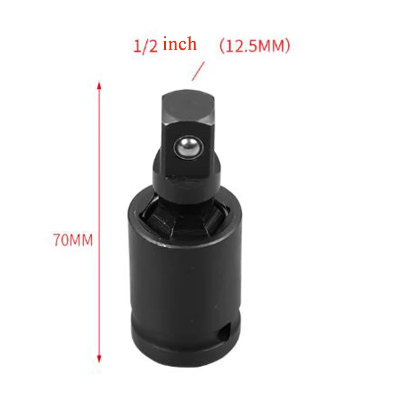 Hot Sale New 3pcs/Set 1/2" 3/8" 1/4" Drive Rotating Universal Joint Air Impact Socket Brand And High Quality |