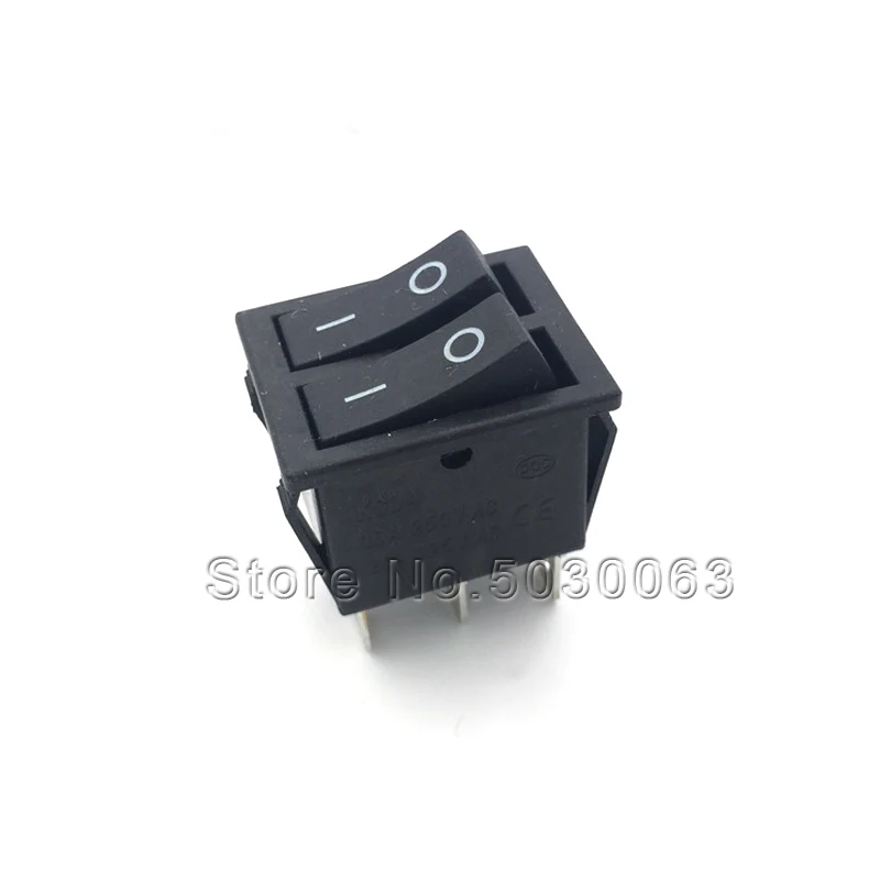 5 шт./лот KCD3 Электрический нагреватель с двойным соединением переключателем