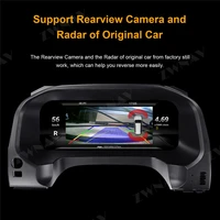 for toyota land cruiser prado 150 2010 2020 android 9 0 car meter screen dashboard screen car gps navigation multimedia player