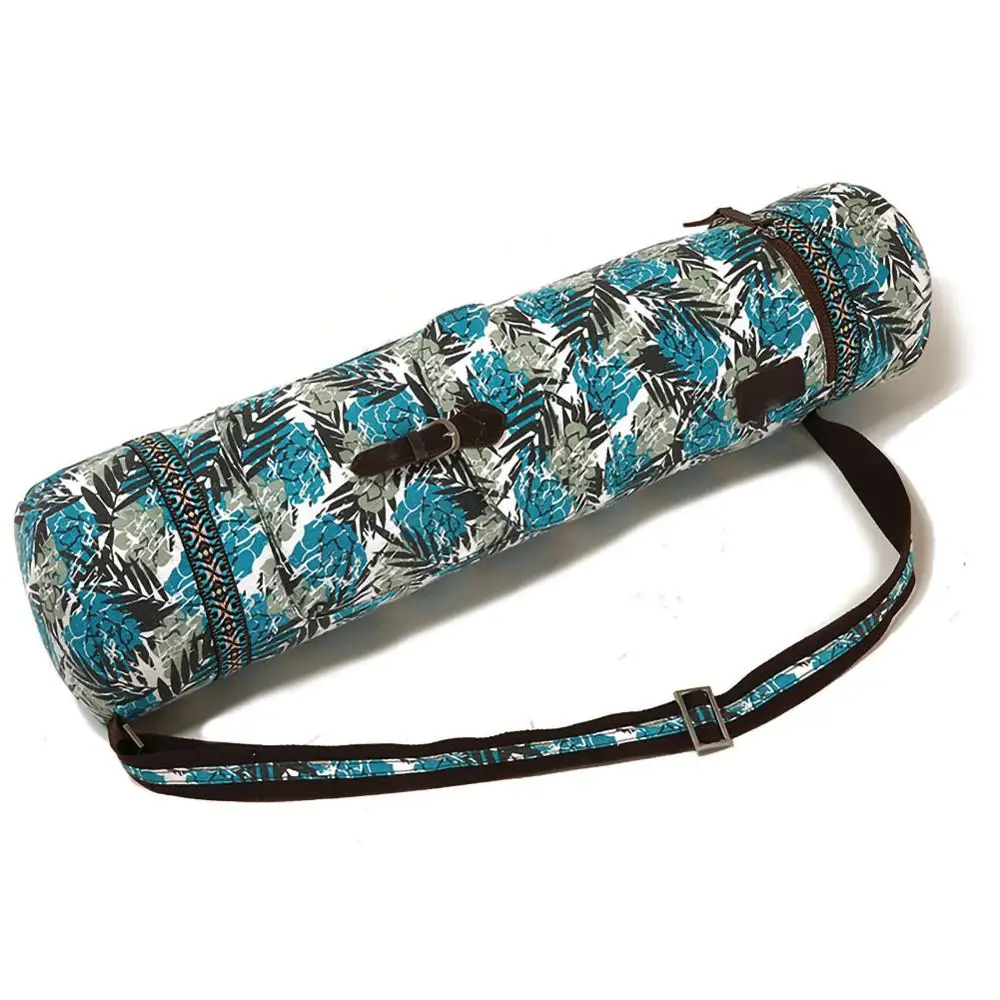 

Portable 71 * 17.5cm printed Yoga Bag Pilates Mat Nylon yoga mat Bag Fitness Exercise Workout Carrier Gym sports Bag Yoga Bags