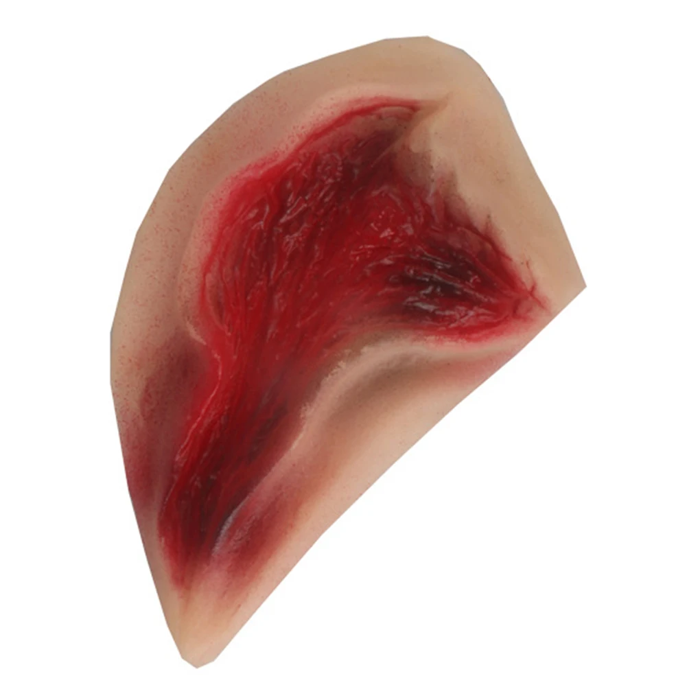 Хэллоуин ужас моделирование кровавый пластырь для ран латекс поддельные шрам
