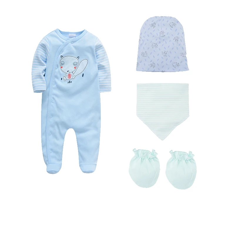 

Honeyzone Fashion Baby Clothes Boy Autumn Infant Boy Set Animal Cartoon Blue Romper Ropa De Bebe Varon 0-12m Cotton Jumpsuit