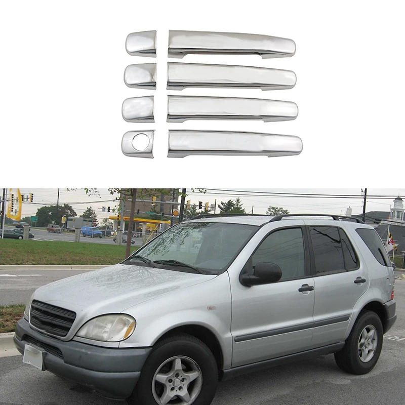 Крышка боковой дверной ручки подходит для 1998 2005 Mercedes ML CL W163 ML320 / ML350 ML500|Внешние