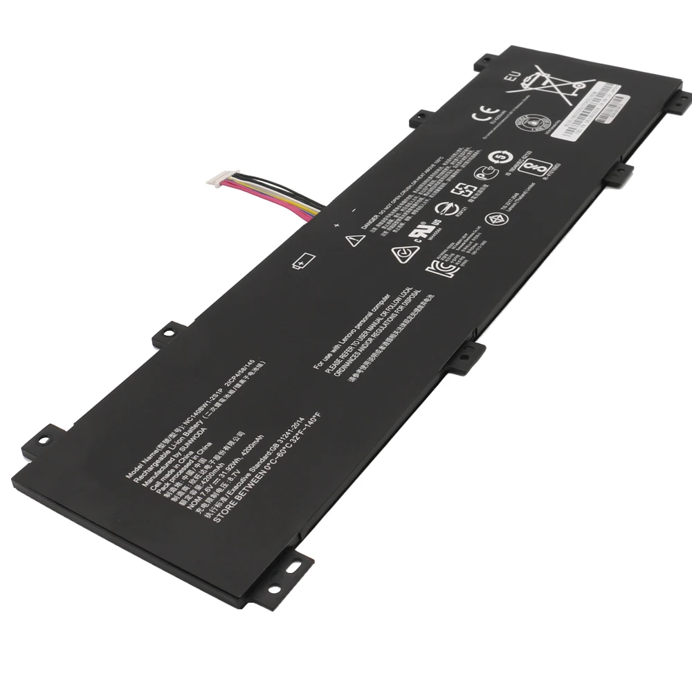 Новая аккумуляторная батарея для ноутбука Lenovo IdeaPad 2ICP4/58/145 100S-14IBR 0813002 5B10K65026 7 6 V