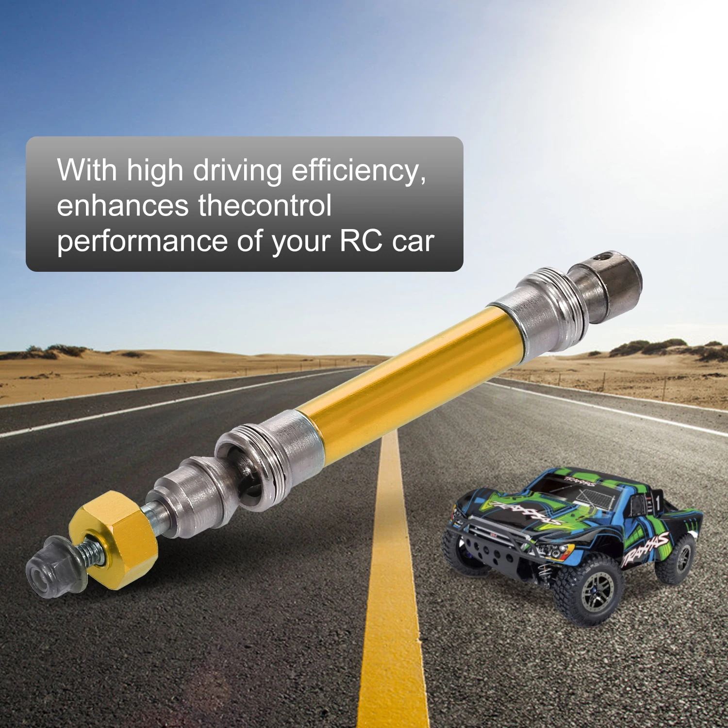 2 шт. SLA018 стальной передний задний Универсальный приводной вал CVD Замена RC части