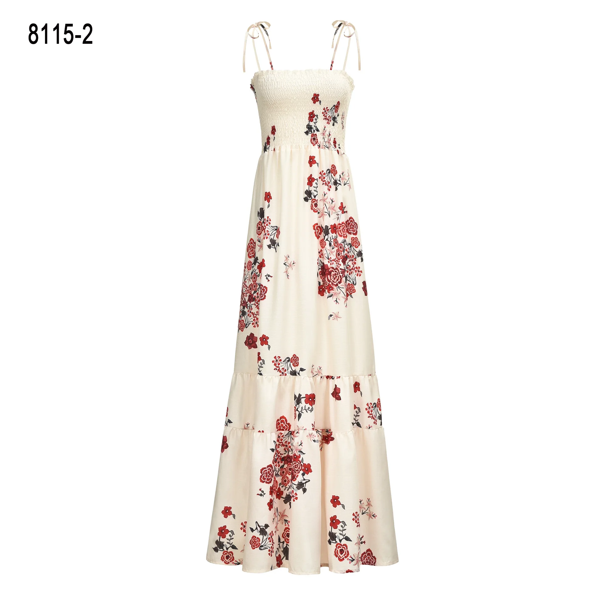 Праздничное пляжное платье на бретельках Пляжное стильное летнее без рукавов