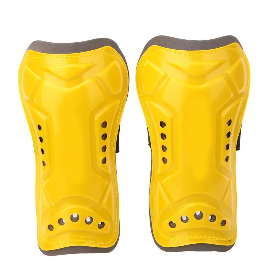 Yellow Type A 1 пара футбольные щитки на голень охранники футбол защита шестерни наколенники Спортивная Накладка для защиты голени для детей взрослых защитное снаряжение защита голени - Цвет: Yellow Type A