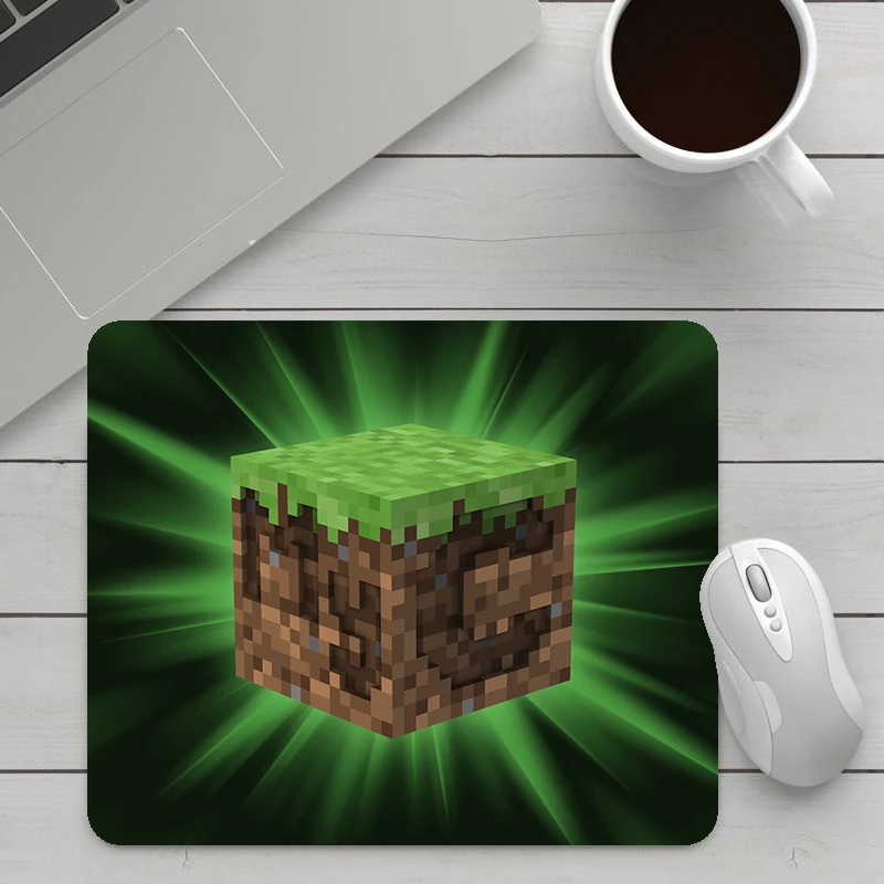 

Gamer Accessories For Office Mausepad Anime Carpet Gaming Mousepad My World Mouse Pad Cute Padmouse Desk Protector Carpets Diy