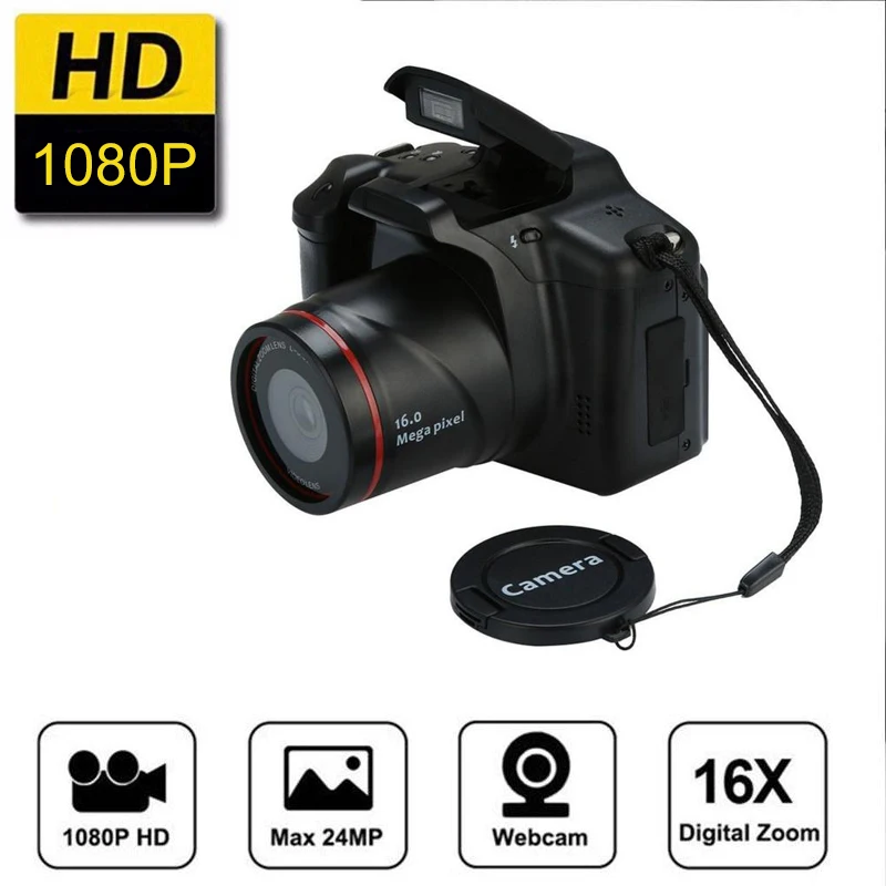 

HD 1080P мини DV камера 16 МП ручная Цифровая камера DV/DVR видеокамера для безопасности с поддержкой скрытой TF карты