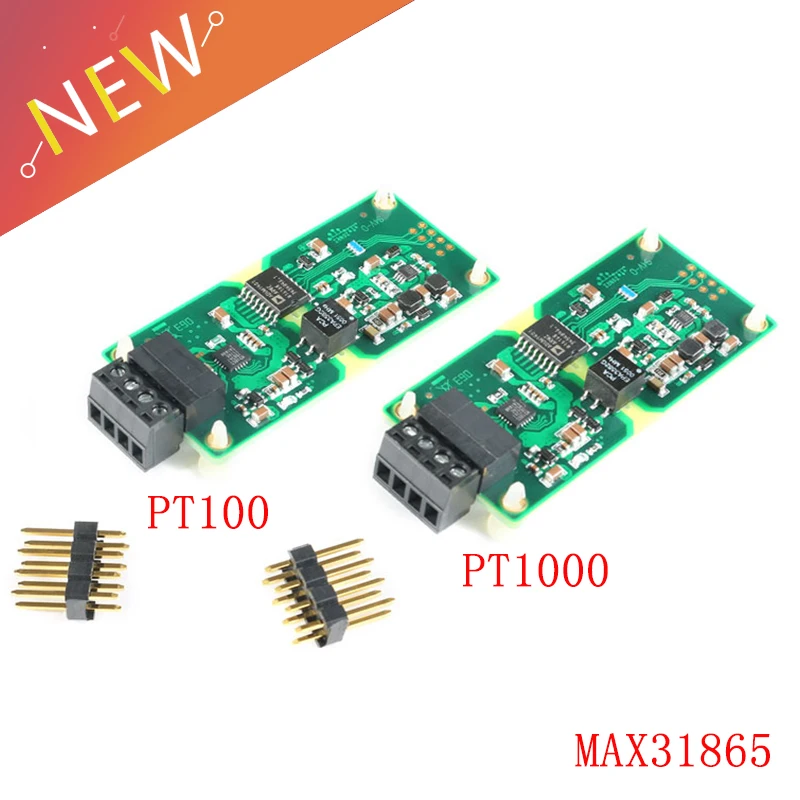Модуль сбора температуры MAX31865 измерение PT100/PT1000 интерфейс SPI интегральные схемы