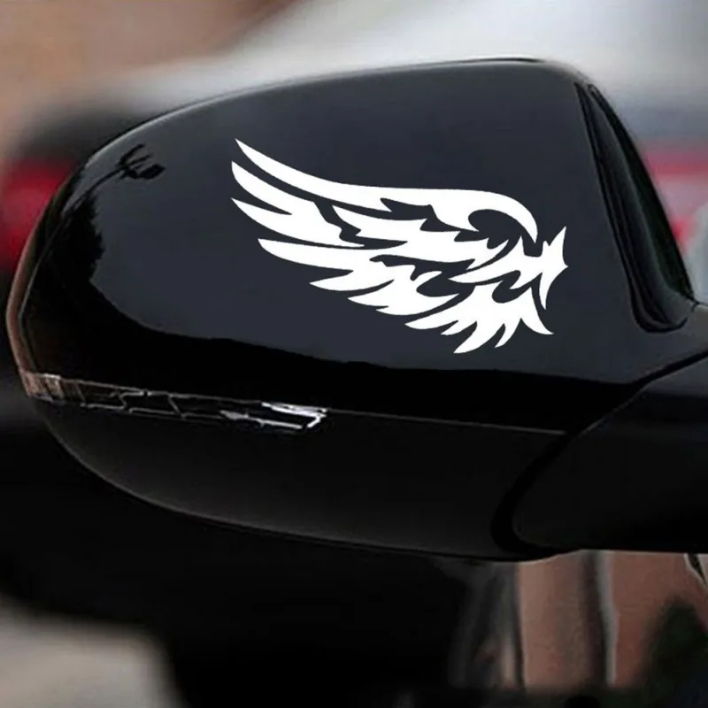 Светоотражающая Автомобильная наклейка на зеркало заднего вида с боковой