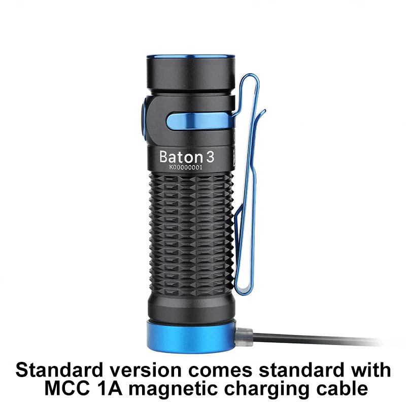 Светодиодная вспышка Baton3 Premium Edition 1200 люмен с портативным беспроводным зарядным