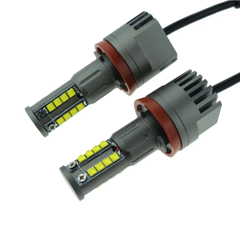 

3000LM Angel Eye light Replacement Parts Auto 2pcs 160W LED Rings Lamps