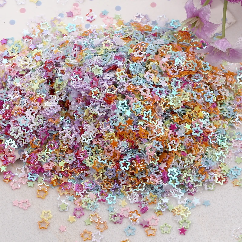 3mm hollow flower Смешанные цвета блесток свободные блестки оболочки цветок Единорог блестки шитье для украшения свадьбы создание скрапбука своими руками одежда Декор - Цвет: 3mm hollow flower