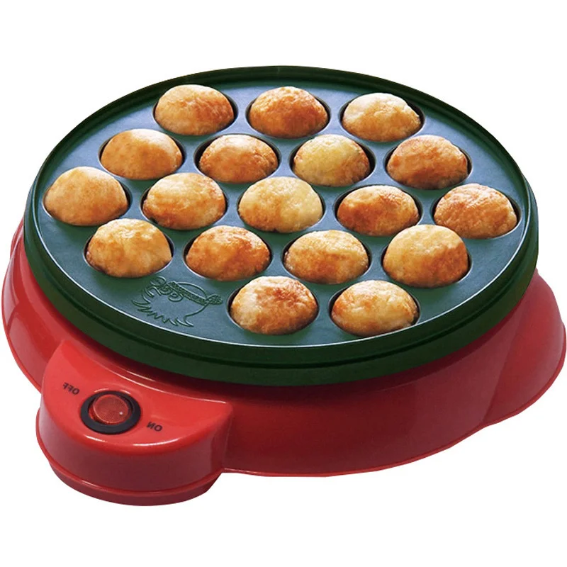 

Бытовая электрическая жаровня Takoyaki, двойная краска, круглая торты, блины, кастрюля, Кухонная машина для приготовления мяса