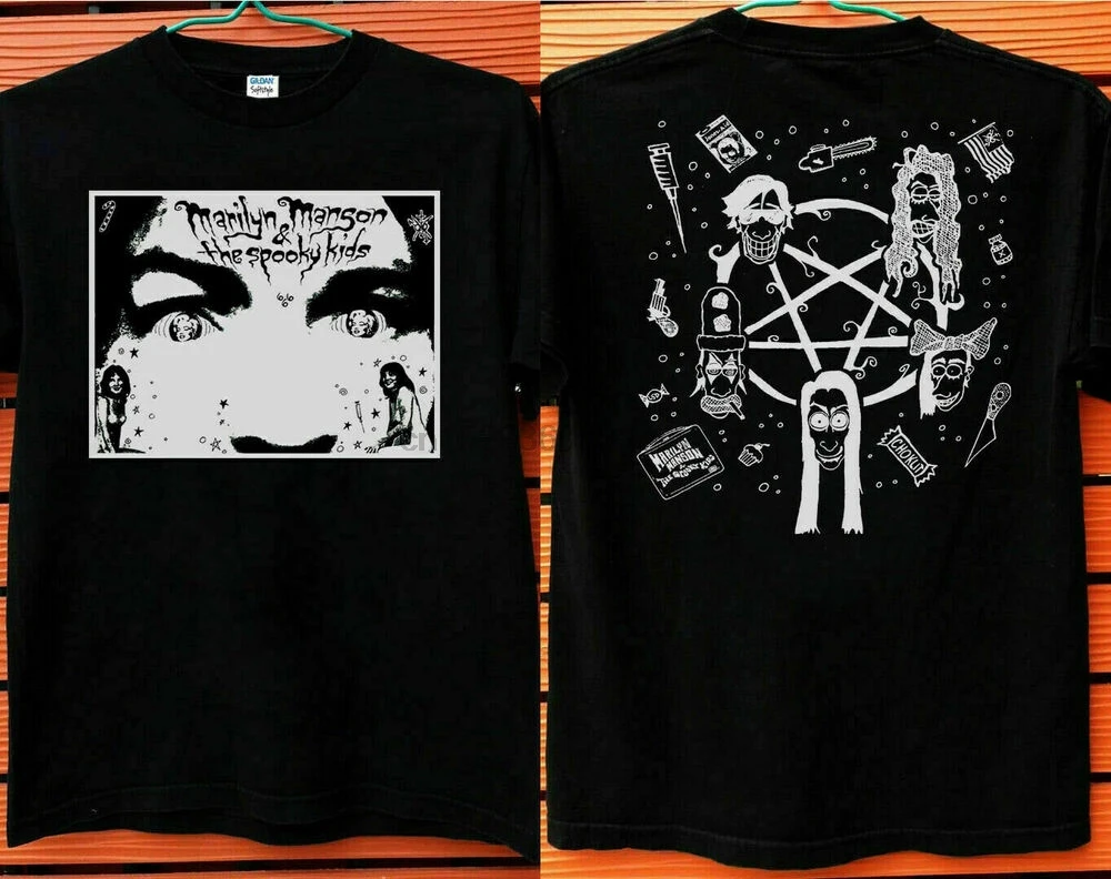 

RARE Marilyn Manson And The Spooky Kids T SHIRT USA SIZE