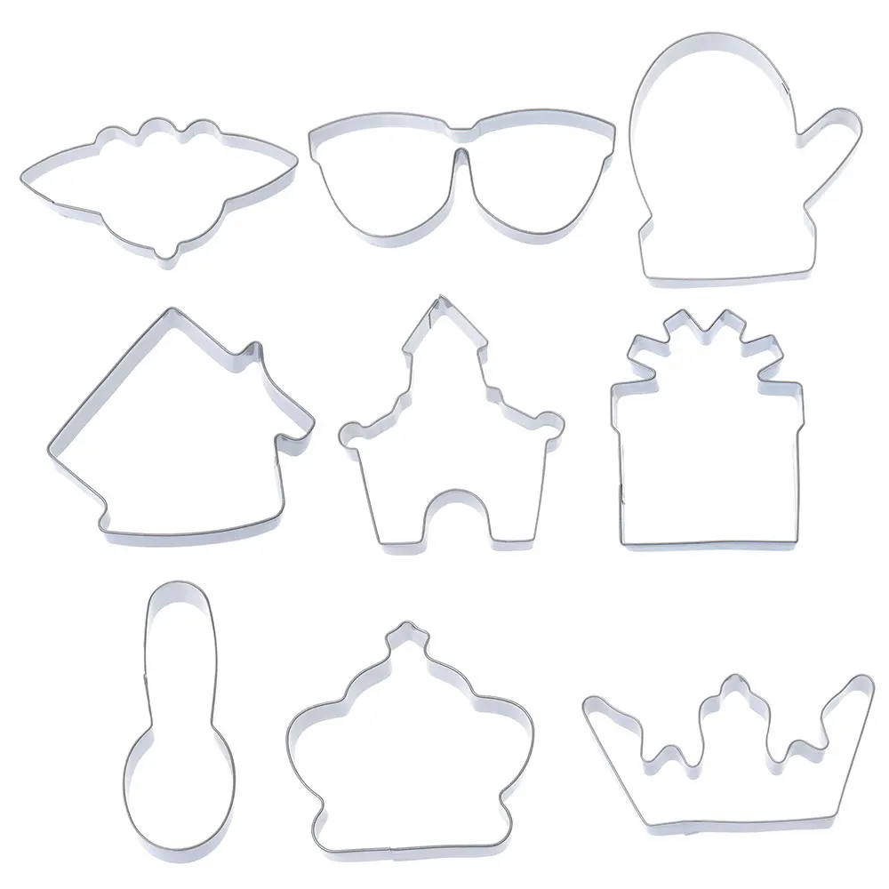 1 шт. металлические форменные штампы для печенья Форма кексов шоколадных кольцо