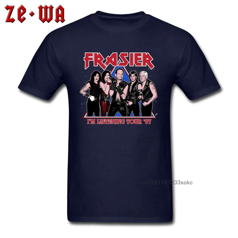 Футболка 90 х ТВ 2019 забавная Мужская футболка FRASIER I LISTENING TOUR 97 Американские