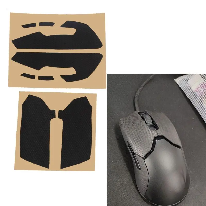 

1 Set Original Hotline Games Mouse Skates Side Stickers Sweat Resistant Pads Anti-slip Tape for razer Viper Mouse